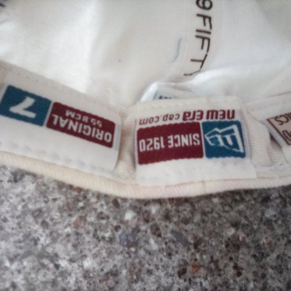 PHOENIX SUNS NBA FITTED FLAT CAP Size 7 - NEW ERA - Picture 3 of 3